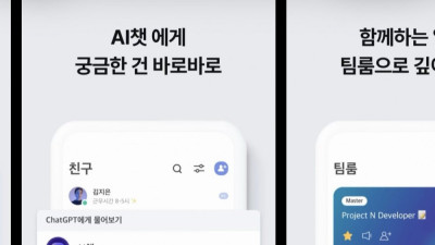 싱글벙글 네이트온 근황